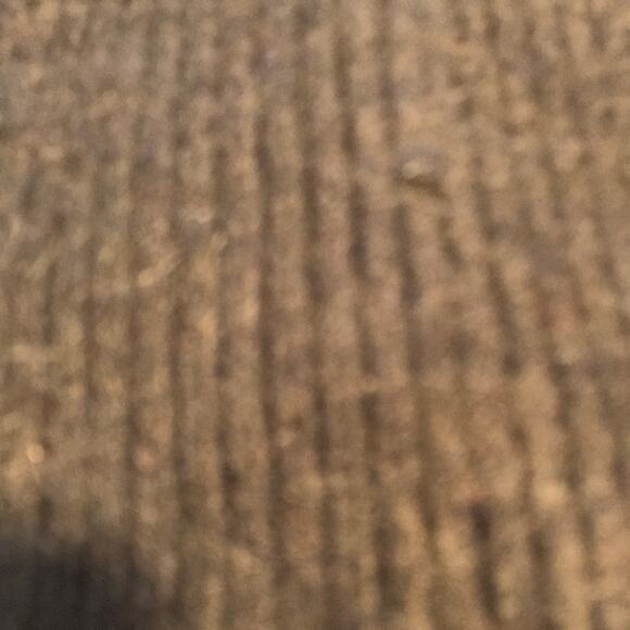 Black Angora Blend Scarf with Fringe. OS - Picture 3 of 3